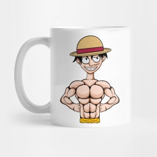 One Piece - Luffy Gym Character Mug